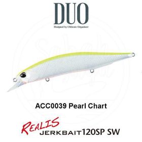 Duo Tide Minnow Slim 140 ACC0039 Pearl Chart Suni Yem