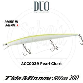 Duo Tide Minnow Slim 140 ACC0039 Pearl Chart Suni Yem