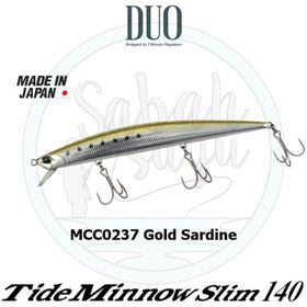 Duo Tide Minnow Slim 140 MCC0237 Gold Sardine Suni Yem