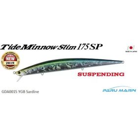 Duo Tide Minnow Slim 175SP GDA0015 YGB Sardine Suni Balık Yemi