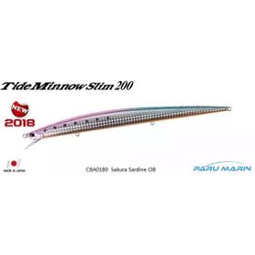Duo Tide Minnow Slim 200 DBA0189 Sakura Sardine OB Suni Balık Yemi