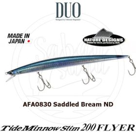 Duo Tide Minnow Slim 200 FLYER AFA0830 Saddled Bream ND Suni Balık Yemi