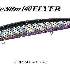Duo Tide Minnow Slim Flyer 140 Gjo0124 Black Shad Suni Balık Yemi