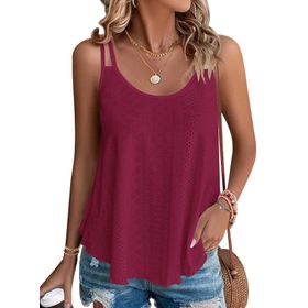 DUOEASE Tank Top Beyaz Çiçek Kolsuz Kadın T-shirt