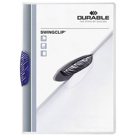 Durable 2260 Swingclip Yandan Sıkıştırmalı 30 Sayfa Kapasiteli Dosya