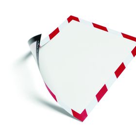 Durable Kırmızı Beyaz 2'li Mıknatıslı Güvenlik Çerçeveleri