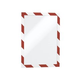 Durable Kırmızı Beyaz 2'li Mıknatıslı Güvenlik Çerçeveleri