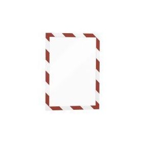 Durable Kırmızı Beyaz 2'li Mıknatıslı Güvenlik Çerçeveleri