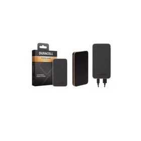 Duracell 10.000 mAh Pd 18W Usb-A Usb-C Siyah Powerbank