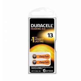 Duracell 13 PR48 6'lı Kulaklık İşitme Cihazı Pili