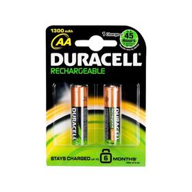 Duracell 1300 mAh AA 2'li Şarj Edilebilir Kalem Pil