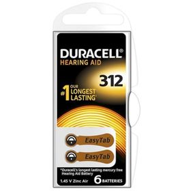 Duracell 312 PR41 Kulaklık ve İşitme Cihazı Pili