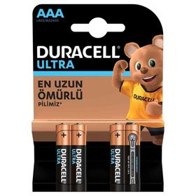 Duracell 4 lü İnce Kalem Pil