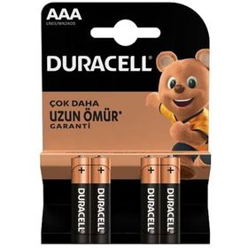 Duracell 4'lü İnce Kalem Pil Aaa 1.5v