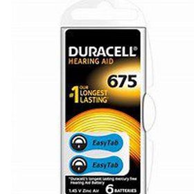 Duracell 675 PR44 6'lı Kulaklık İşitme Cihazı Pili