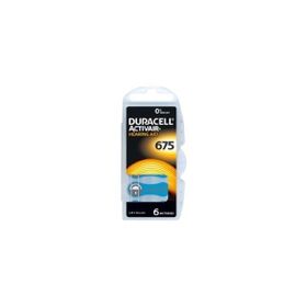 Duracell 675 PR44 Kulaklık İşitme Cihazı Pilleri