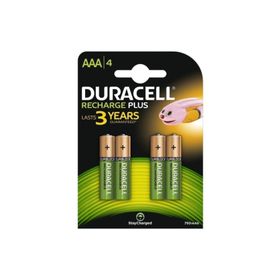 Duracell 750 mAh 4 Adet Şarj Edilebilir AAA İnce Kalem Pil