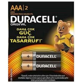 Duracell AA 2 Adet Pil