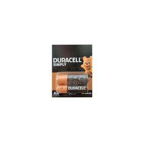 Duracell AA 2'li Kartela Kalem Pil