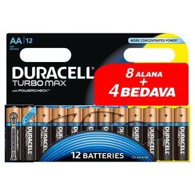 Duracell AA 8 Adet Pil