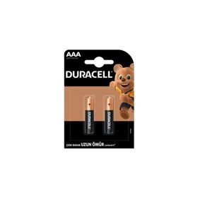 Duracell AAA 2 Adet Pil