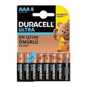 Duracell AAA 8'li Avantajlı Paket Pil