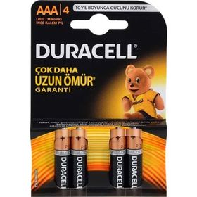 Duracell AAA K4 İnce Kalem Pil