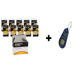 Duracell Activair 6x10 60 Adet 10 Numara İşitme Cihazı Pili