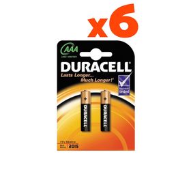 Duracell Alkalin 6x2 li AAA İnce Kalem Pil