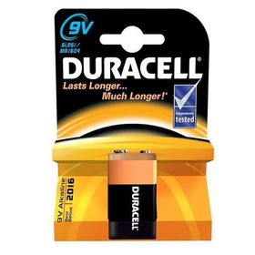 Duracell Alkalin 9V Tekli Paket Pil