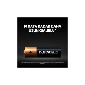 Duracell Basic Kalem Pil 4LÜ AA