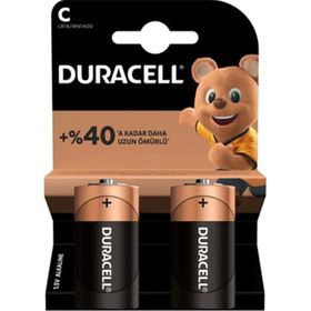 Duracell C LR14 Orta Boy 2 li Pil