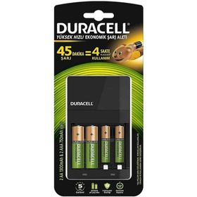Duracell CEF 14 Şarj Aleti + 2'şer adet AA ve AAA Pil