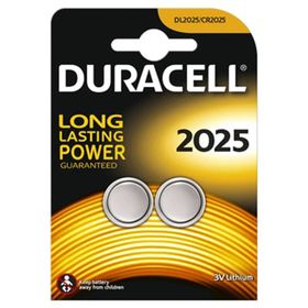 Duracell CR 2025 2'li 3V Düğme Pil