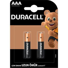 Duracell LR03 Alkalin 2'li AAA İnce Kalem Pil