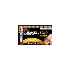 Duracell MN2400 AAA 16'lı Alkalin İnce Kalem Pil