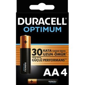 Duracell Optimum 4'lü AA Kalem Pil