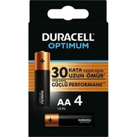 Duracell Optimum 4'lü AA Kalem Pil