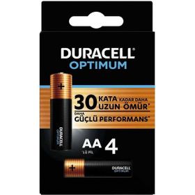 Duracell Optimum 4'lü AA Kalem Pil