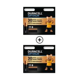 Duracell Optimum MX1500 AA 16'lı Alkalin Kalem Pil