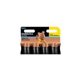 Duracell Ultra Alkalin 8’li Paket AAA Piller