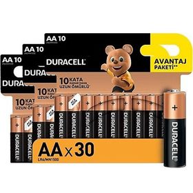 Duracell Ultra Alkalin Aa 30'lu Kalem Piller