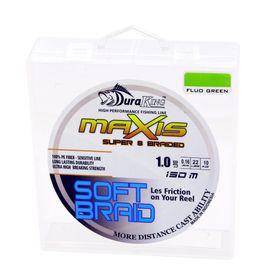 Duraking Maxis 1,5PE 0,20 mm - FG Fluo Yeşil S.Soft 8x 150 mt İp Misina