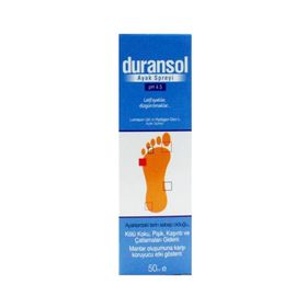Duransol Free Feet 50 ml Ayak ve Ayakkabı Koku Giderici Sprey