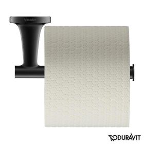 Duravit 0099374600 Starck T Mat Siyah Tuvalet Kağıtlığı