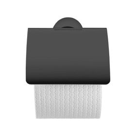 Duravit 0099404600 Starck Kapaklı Mat Siyah T Tuvalet Kağıtlığı