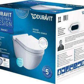 Duravit 45273900A1 Starck 3 Rimless Asma Klozet Seti