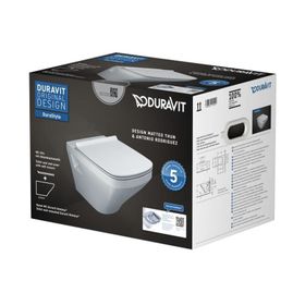 Duravit 45383920A1 Durastyle Rimless Hygiene Glaze Asma Klozet Seti