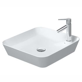 Duravit 46 cm Cape Cod Batarya Delikli Çanak Lavabo