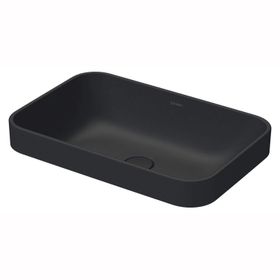 Duravit Çanak Happy D.2 Plus 60x40 cm Mat Antrasit Lavabo